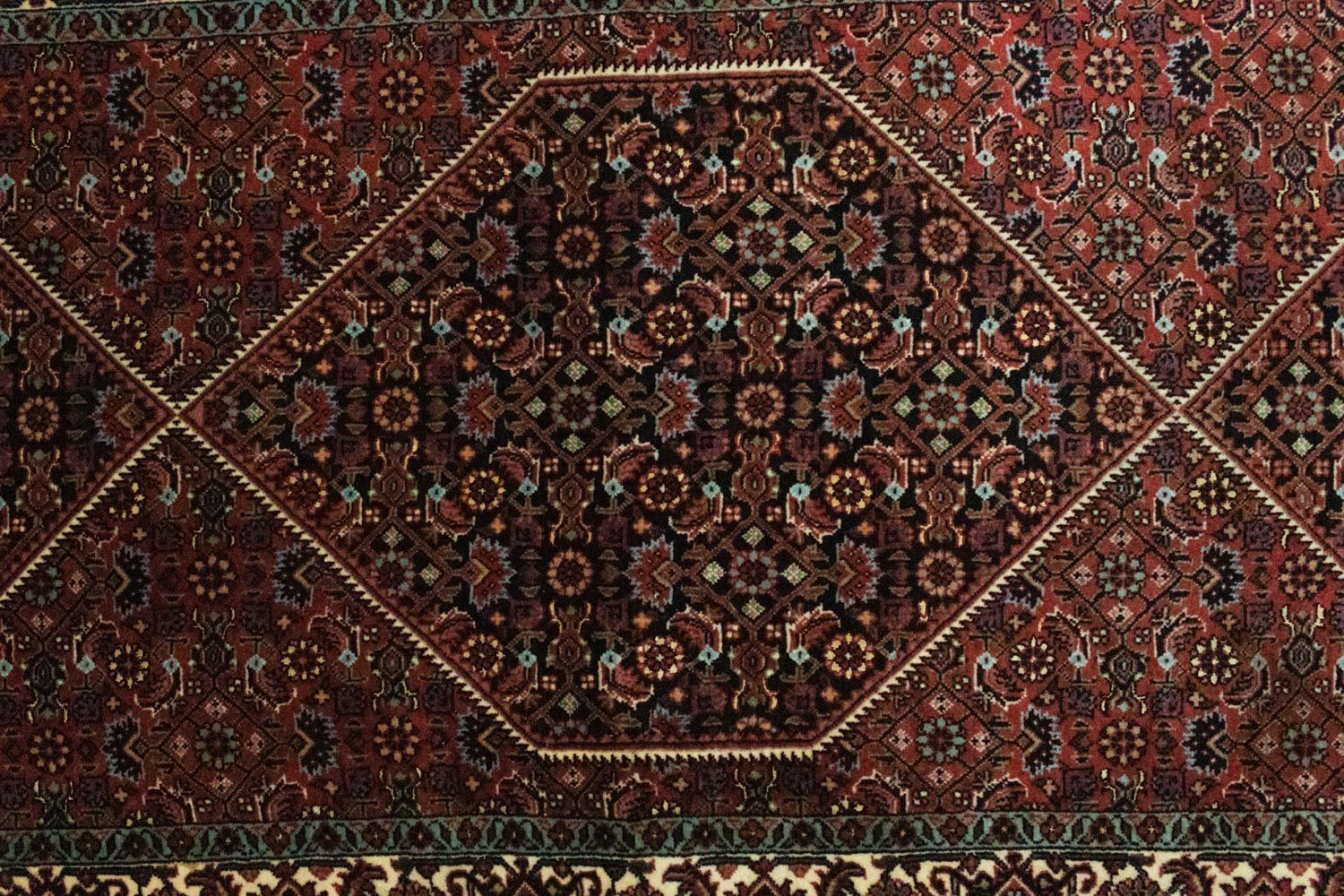 Tappeto corsia Tappeto Persero - Bidjar - 213 x 78 cm - marrone