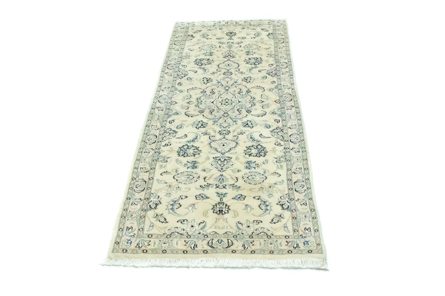Tappeto corsia Tappeto Persero - Nain - 200 x 70 cm - bianco naturale