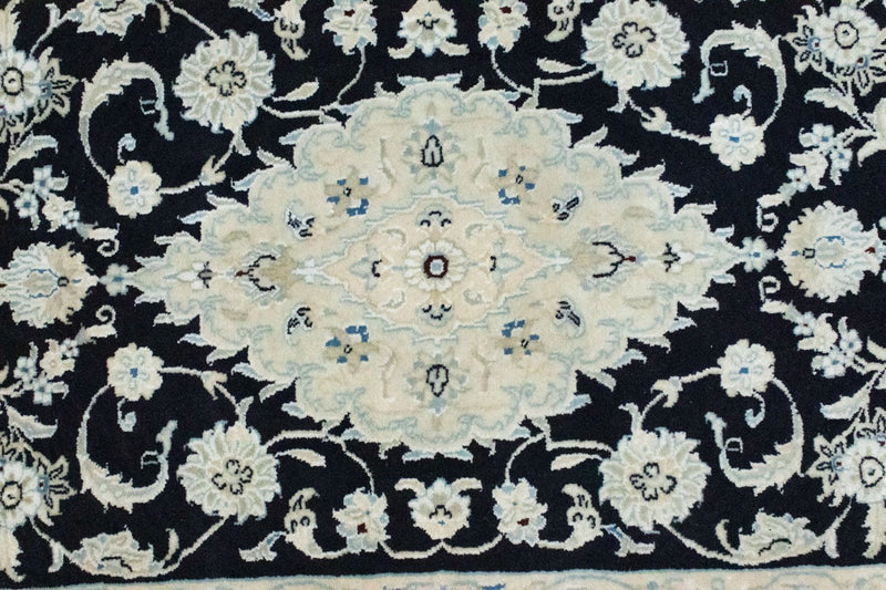 Tappeto corsia Tappeto Persero - Nain - 203 x 70 cm - blu scuro