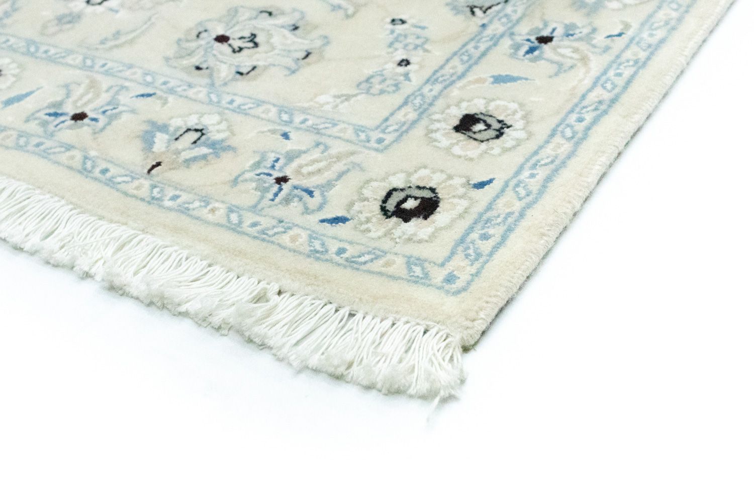 Tappeto corsia Tappeto Persero - Nain - 207 x 68 cm - bianco naturale