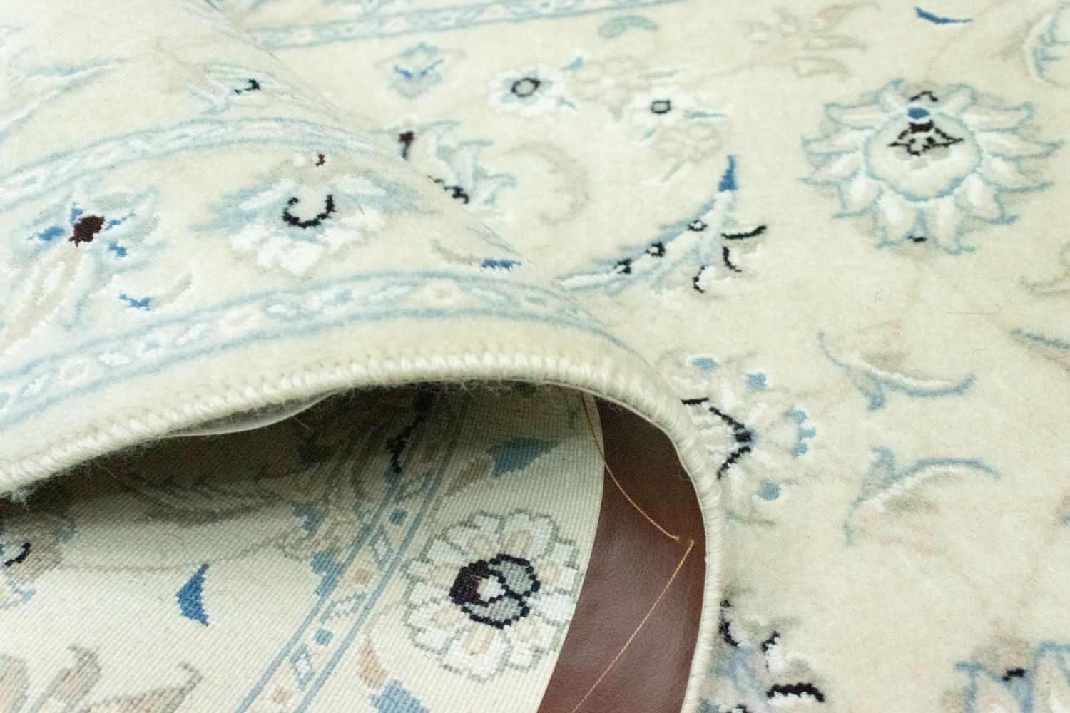 Tappeto corsia Tappeto Persero - Nain - 207 x 68 cm - bianco naturale