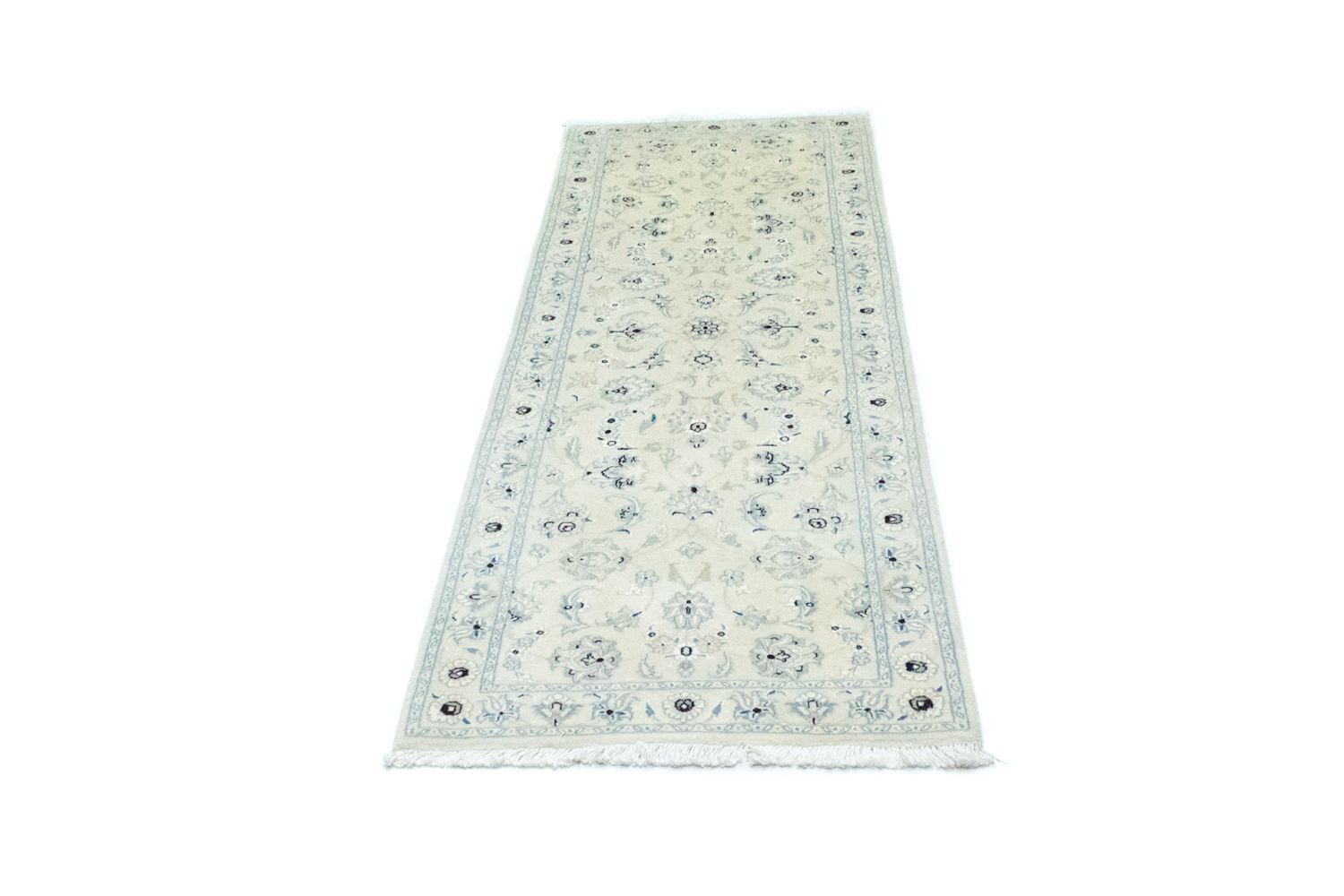 Tappeto corsia Tappeto Persero - Nain - 207 x 68 cm - bianco naturale