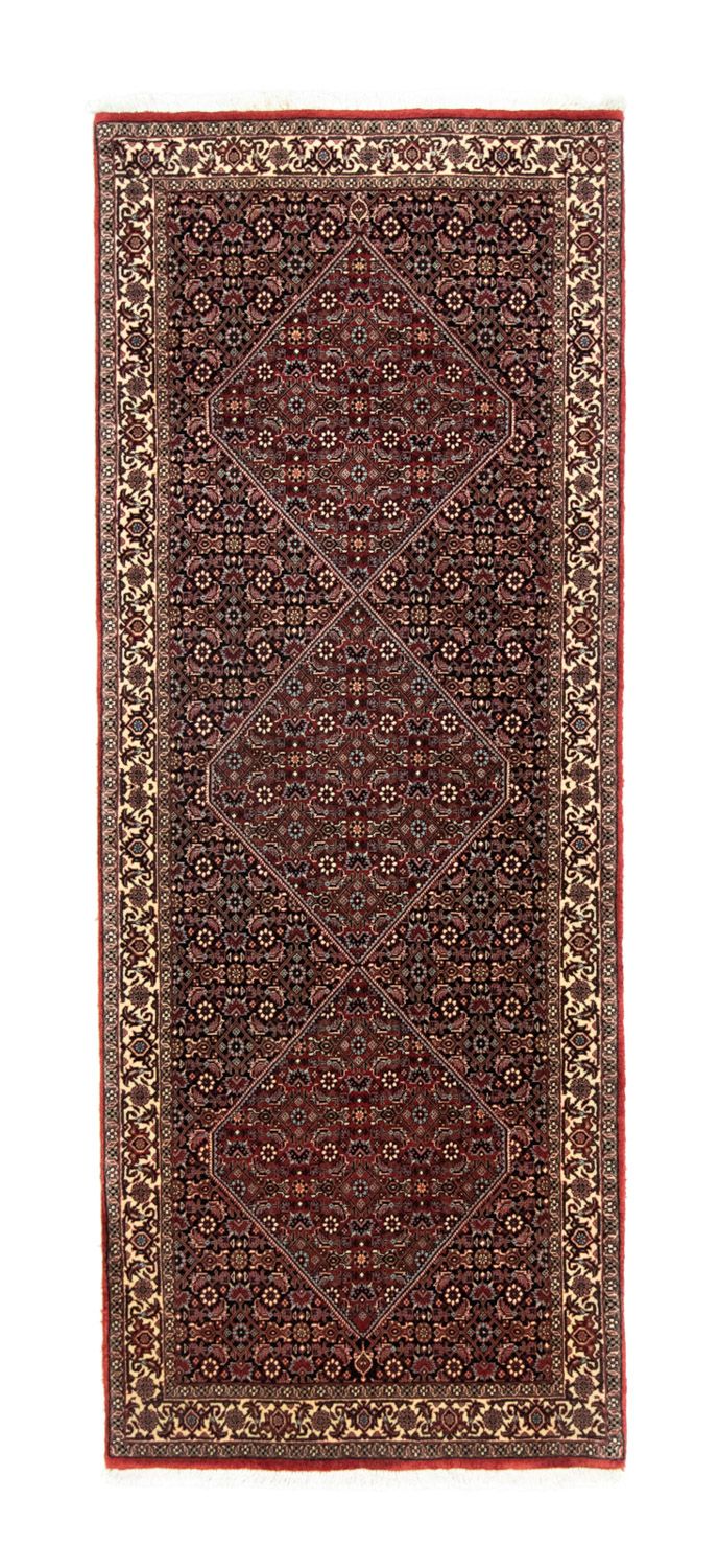 Tappeto corsia Tappeto Persero - Bidjar - 216 x 85 cm - rosso scuro