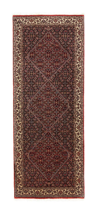 Tappeto corsia Tappeto Persero - Bidjar - 216 x 85 cm - rosso scuro
