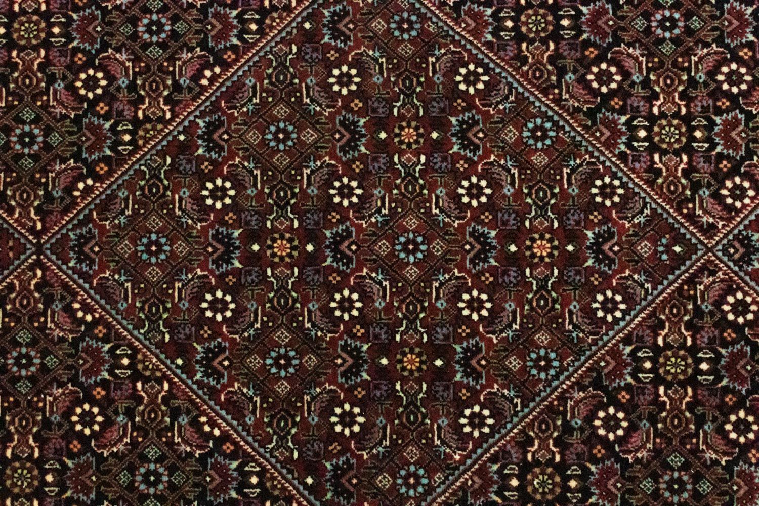 Tappeto corsia Tappeto Persero - Bidjar - 216 x 85 cm - rosso scuro