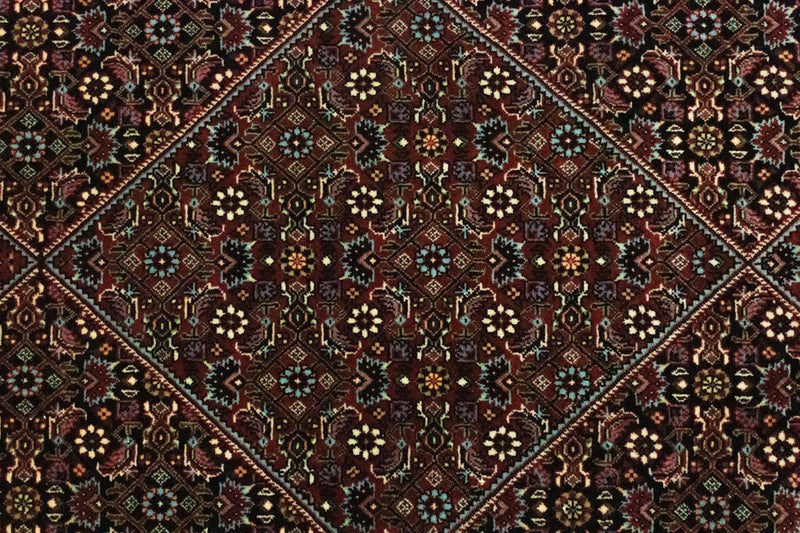 Tappeto corsia Tappeto Persero - Bidjar - 216 x 85 cm - rosso scuro
