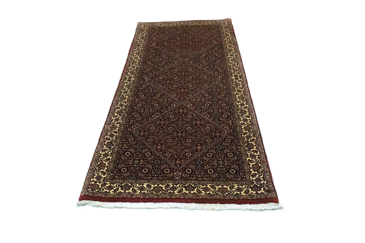 Tappeto corsia Tappeto Persero - Bidjar - 216 x 85 cm - rosso scuro
