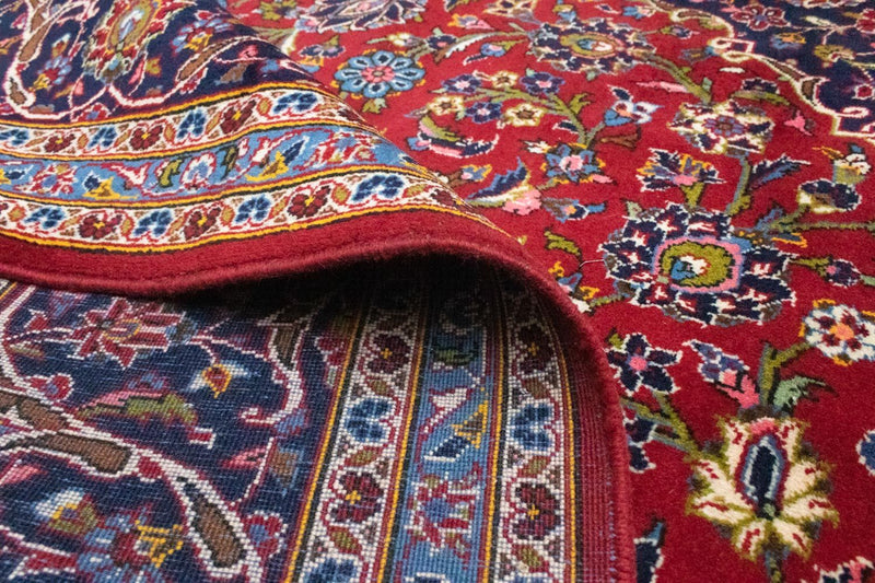Tappeto Persero - Keshan - 368 x 250 cm - rosso