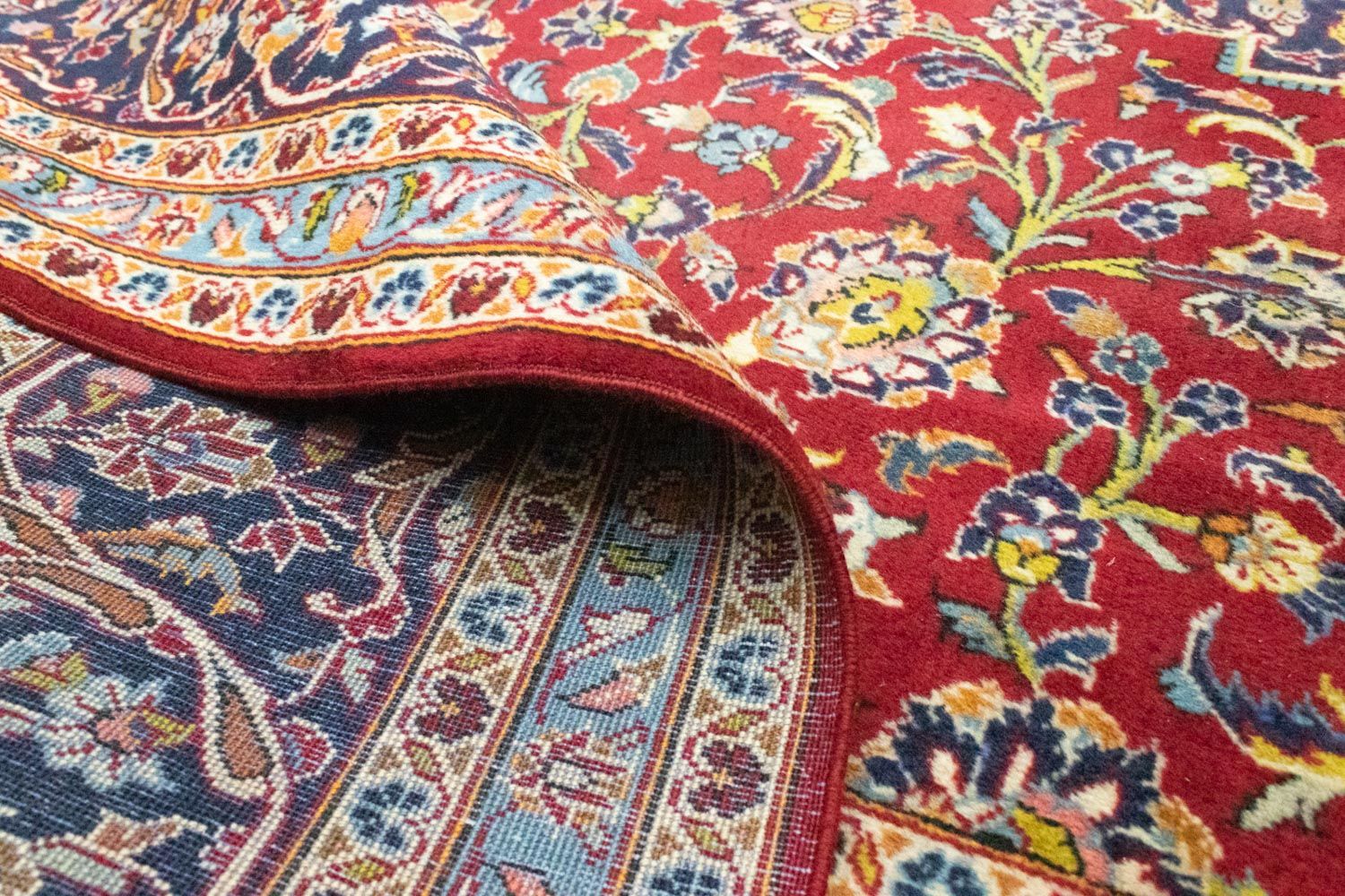 Tappeto Persero - Keshan - 352 x 250 cm - rosso