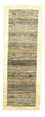 Tappeto corsia Tappeto Gabbeh - Persero - 229 x 82 cm - grigio