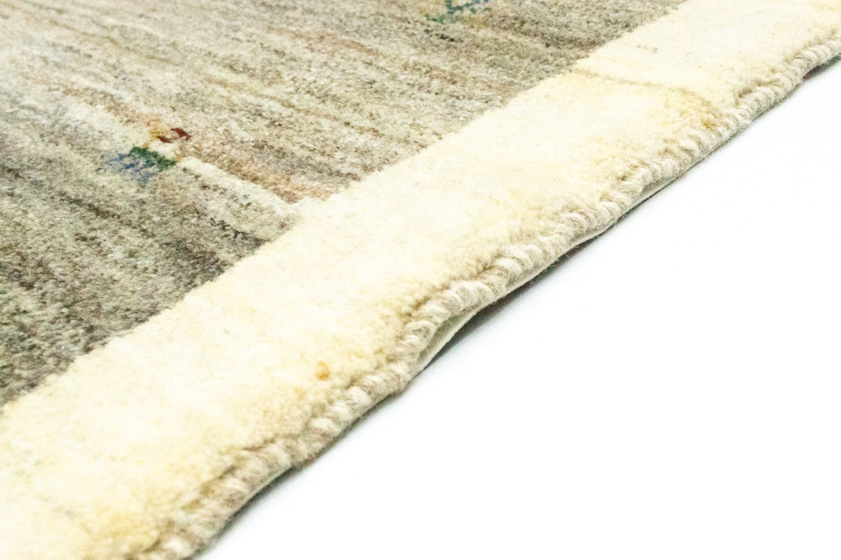 Tappeto corsia Tappeto Gabbeh - Persero - 229 x 82 cm - grigio