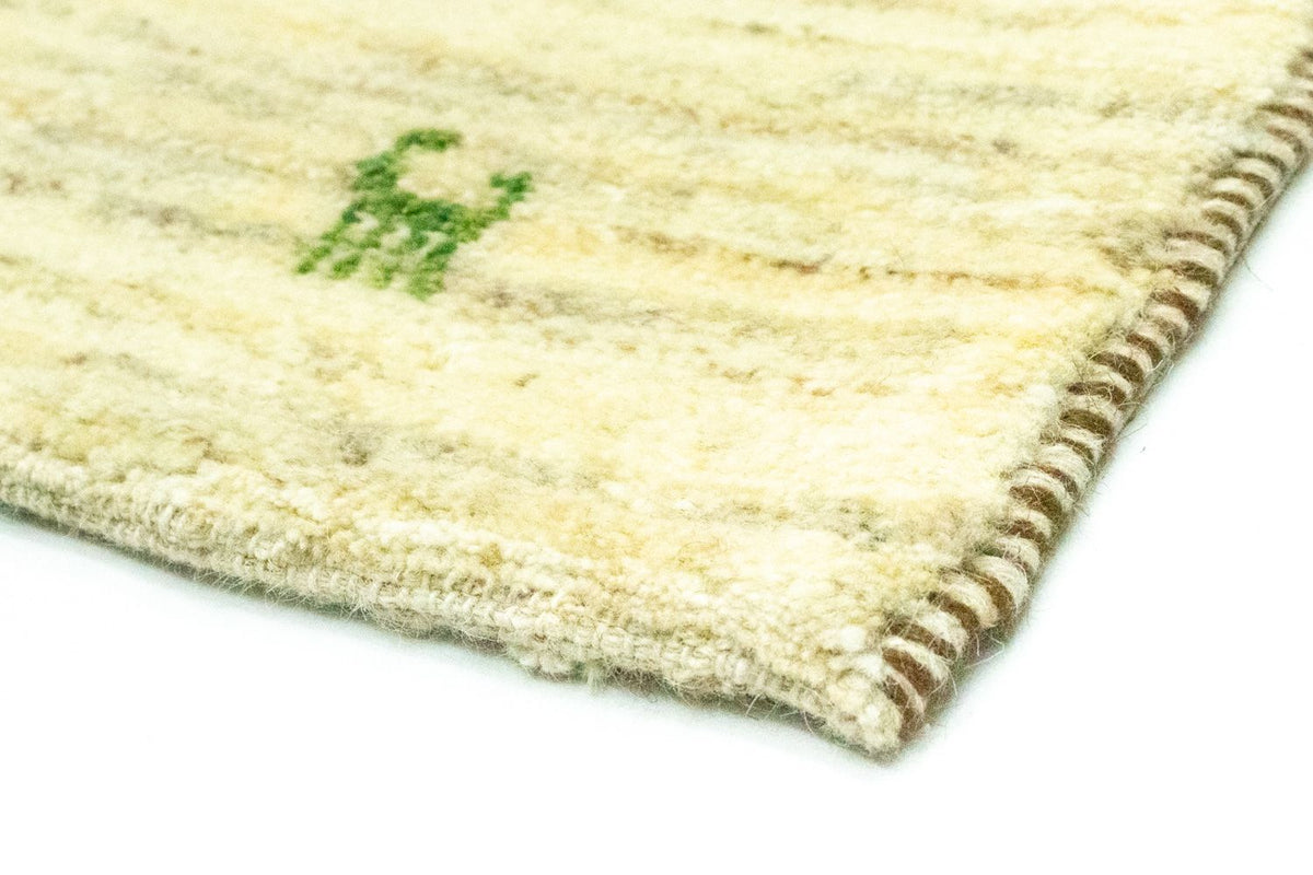 Tappeto corsia Tappeto Gabbeh - Persero - 219 x 75 cm - beige