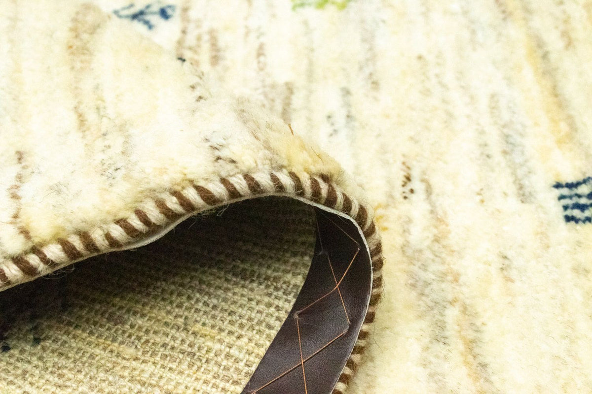 Tappeto corsia Tappeto Gabbeh - Persero - 219 x 75 cm - beige