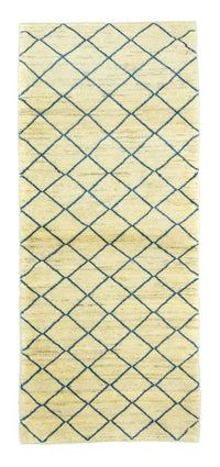 Tappeto corsia Tappeto Gabbeh - Persero - 190 x 82 cm - blu