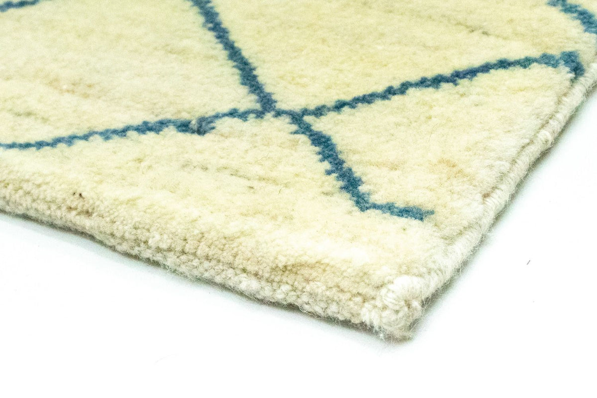 Tappeto corsia Tappeto Gabbeh - Persero - 190 x 82 cm - blu