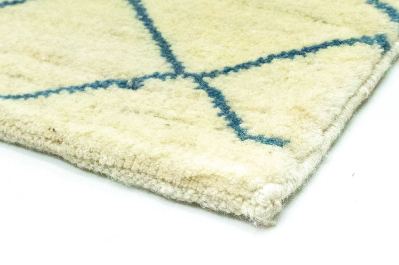Tappeto corsia Tappeto Gabbeh - Persero - 190 x 82 cm - blu