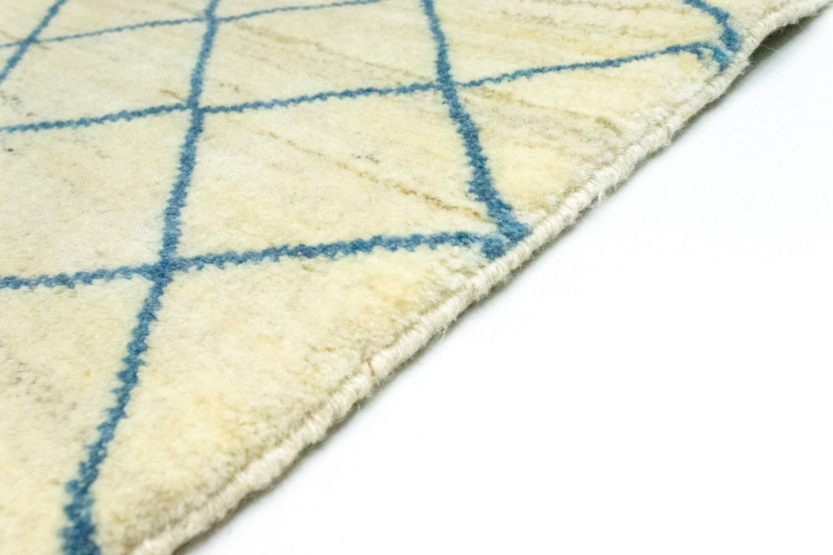Tappeto corsia Tappeto Gabbeh - Persero - 190 x 82 cm - blu