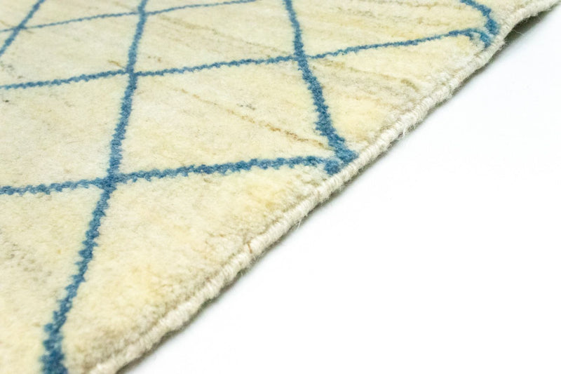 Tappeto corsia Tappeto Gabbeh - Persero - 190 x 82 cm - blu