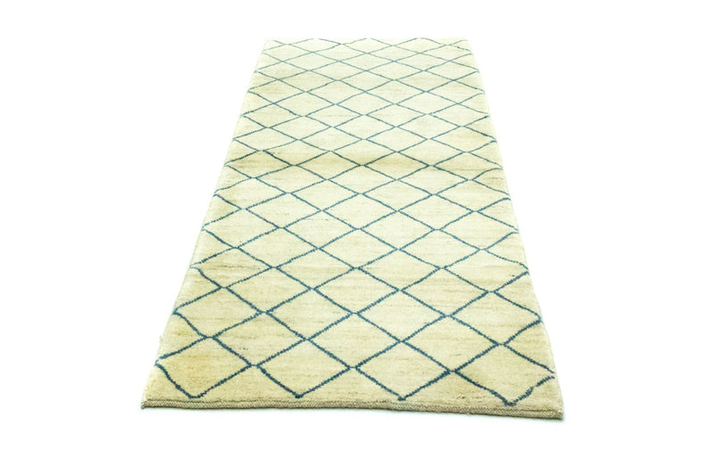 Tappeto corsia Tappeto Gabbeh - Persero - 190 x 82 cm - blu