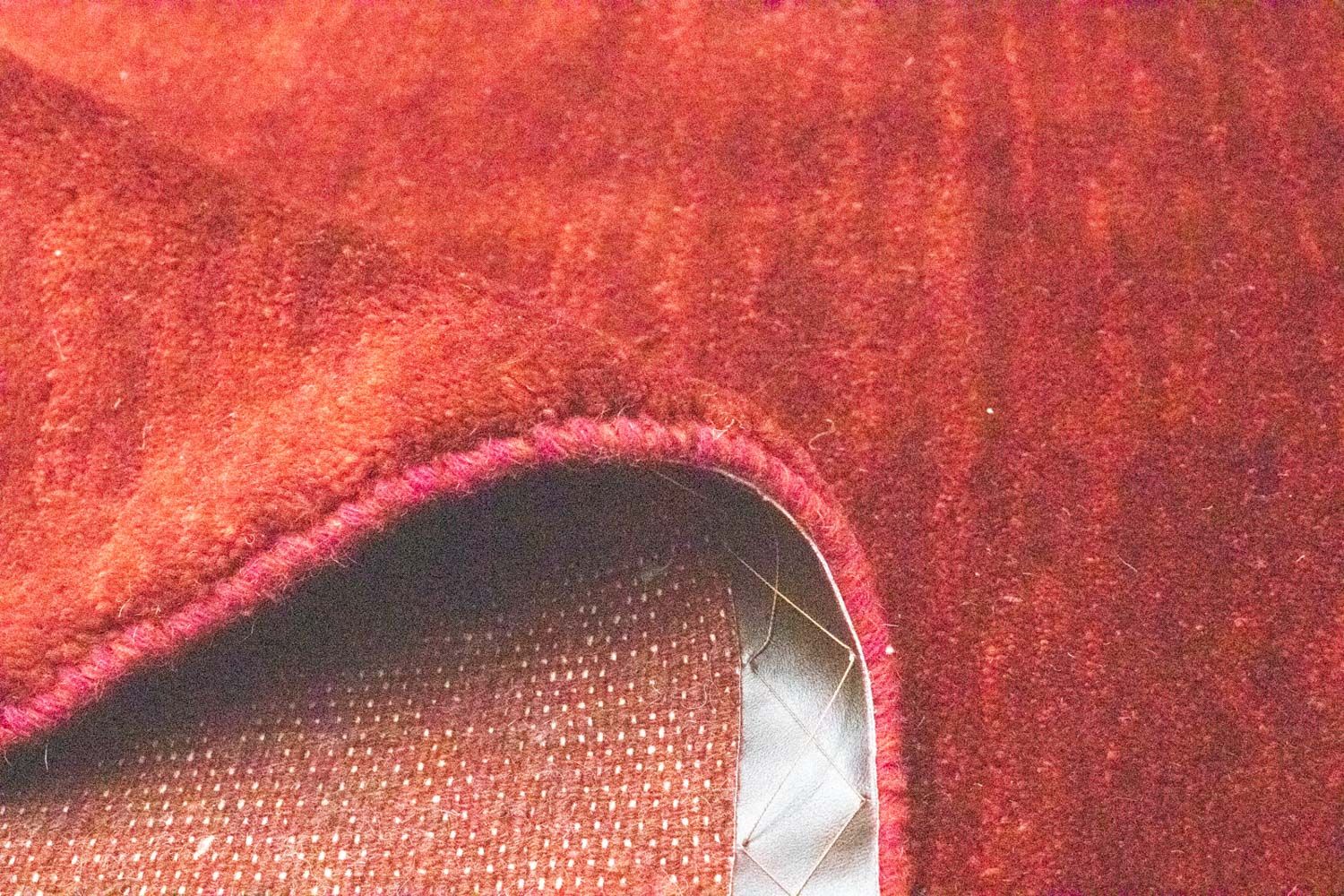 Tappeto Gabbeh - Persero - 188 x 146 cm - rosso