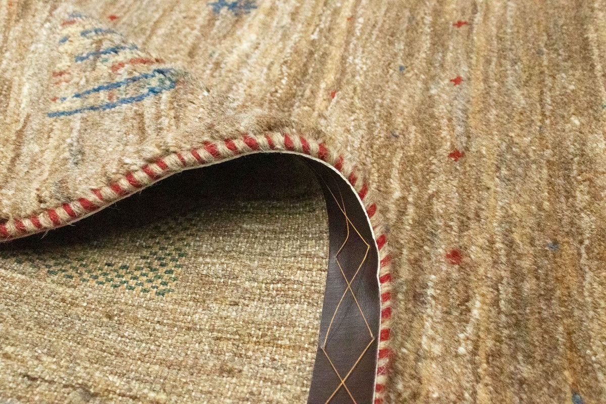 Tappeto Gabbeh - Persero - 154 x 103 cm - marrone