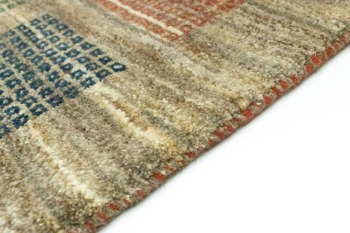 Tappeto Gabbeh - Persero - 137 x 102 cm - grigio