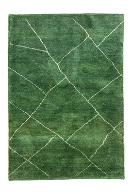 Tappeto Gabbeh - Persero - 143 x 100 cm - verde