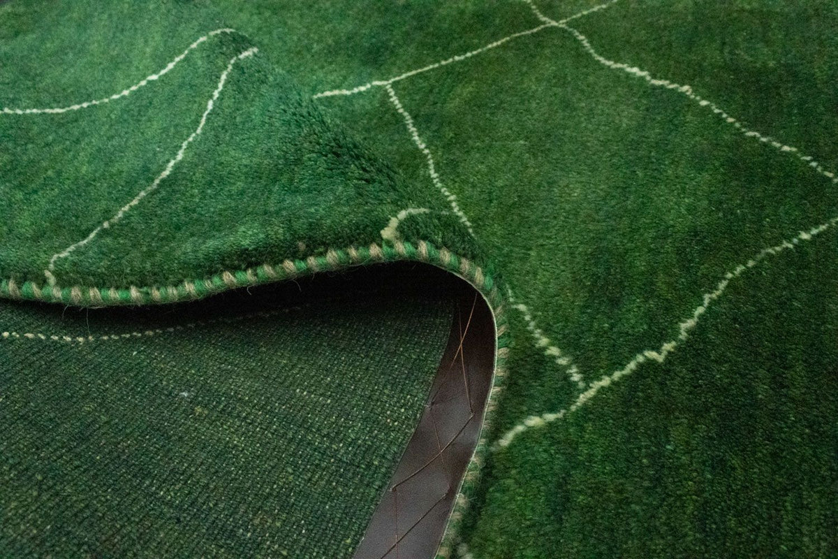 Tappeto Gabbeh - Persero - 143 x 100 cm - verde