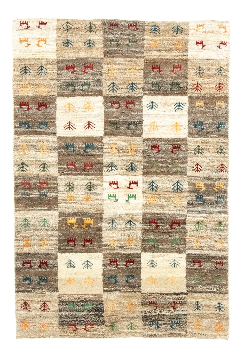 Tappeto Gabbeh - Persero - 149 x 101 cm - colorato