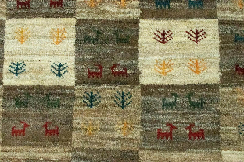 Tappeto Gabbeh - Persero - 149 x 101 cm - colorato