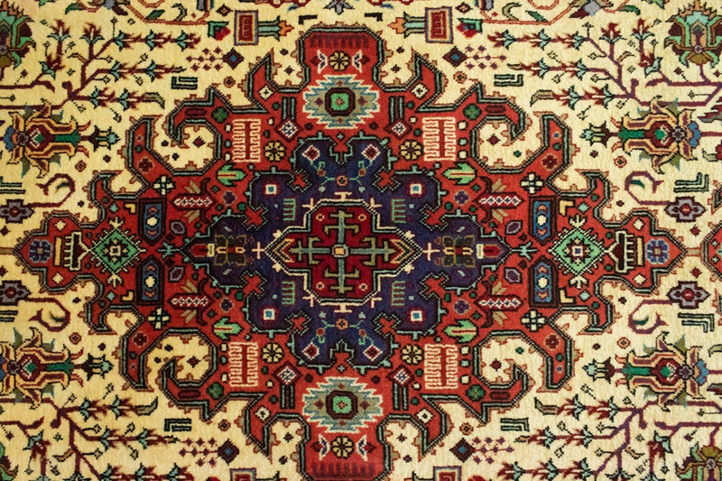 Tappeto Persero - Tabriz - 293 x 202 cm - beige