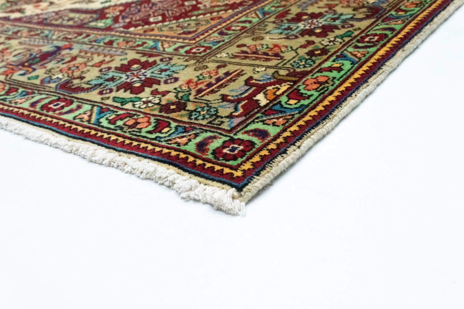 Tappeto Persero - Tabriz - 293 x 202 cm - beige