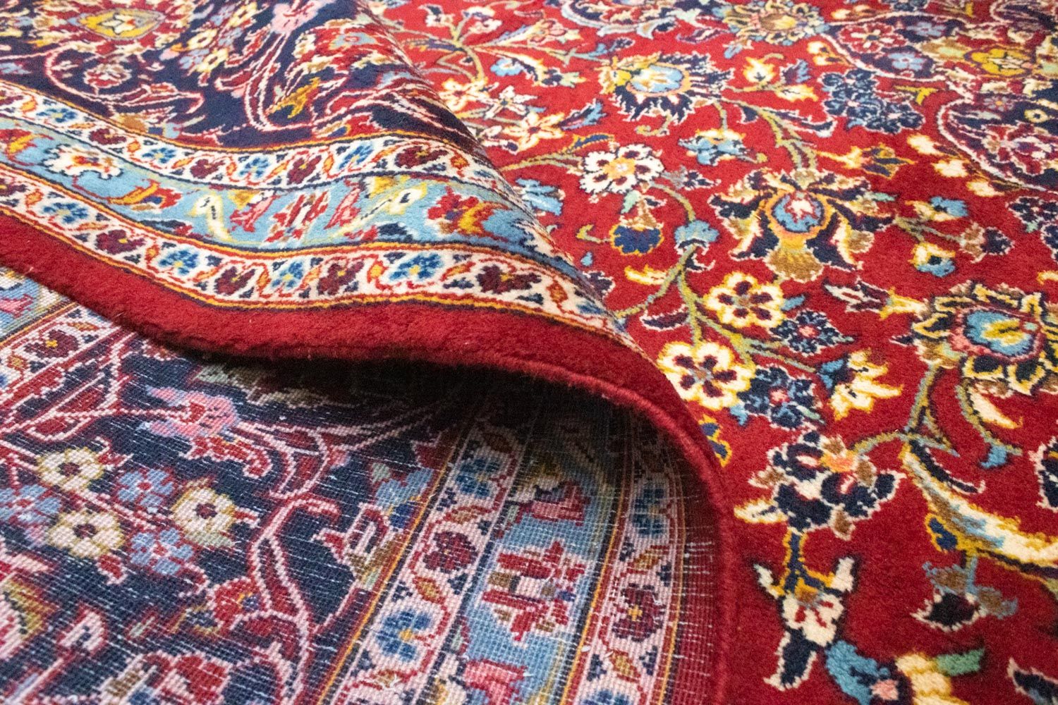 Tappeto Persero - Keshan - 362 x 250 cm - rosso