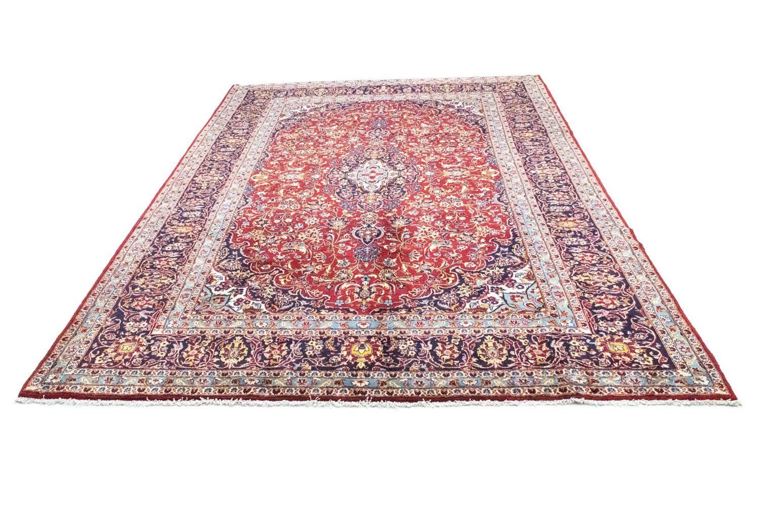 Tappeto Persero - Keshan - 362 x 250 cm - rosso