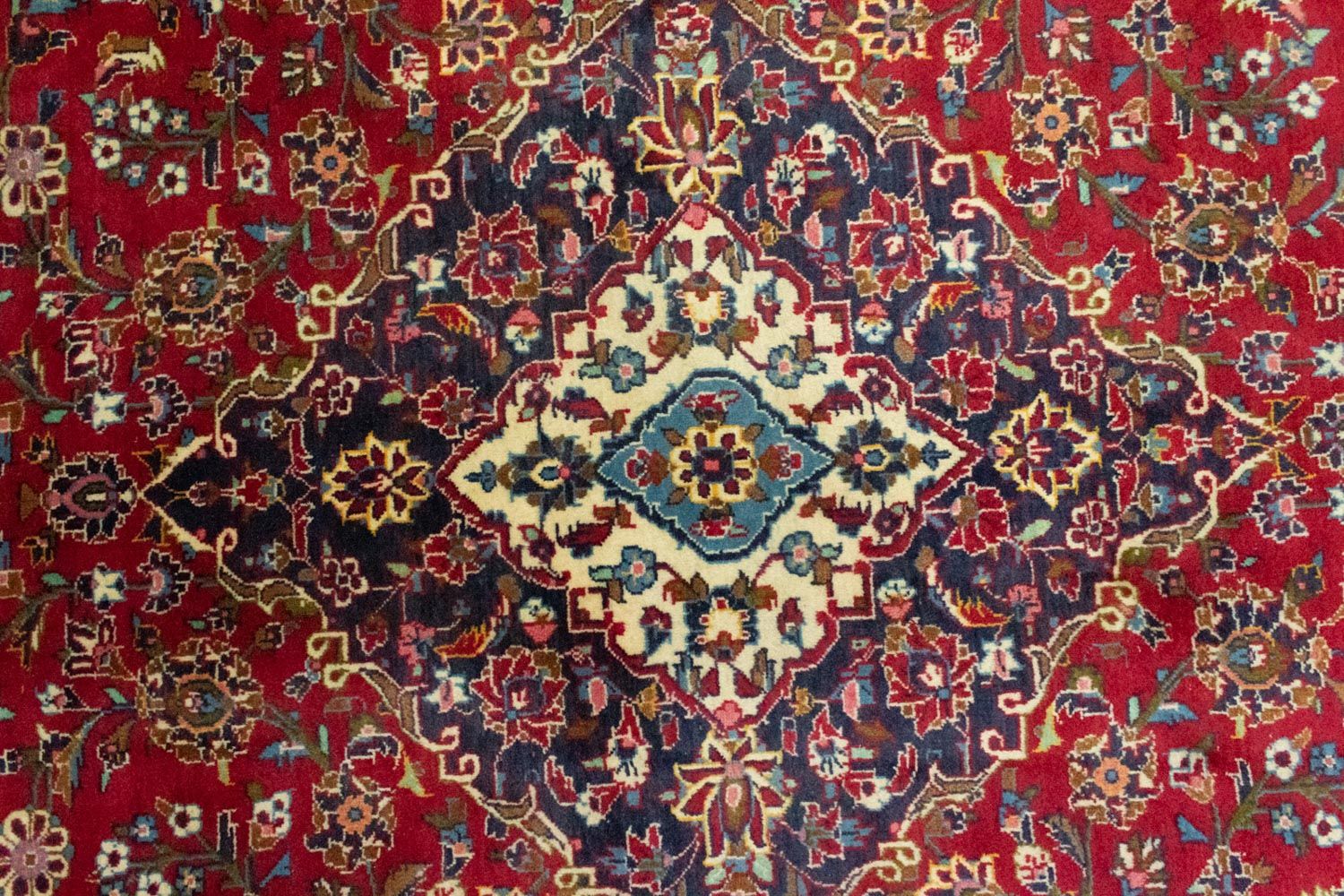 Tappeto Persero - Keshan - 360 x 249 cm - rosso