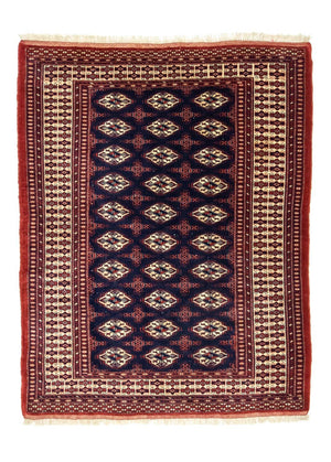 Tappeto Turkaman - 186 x 139 cm - rosso