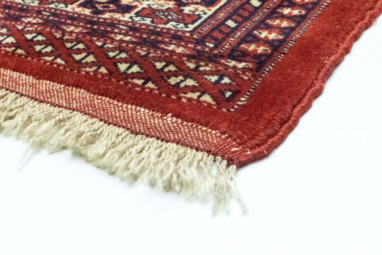 Tappeto Turkaman - 186 x 139 cm - rosso