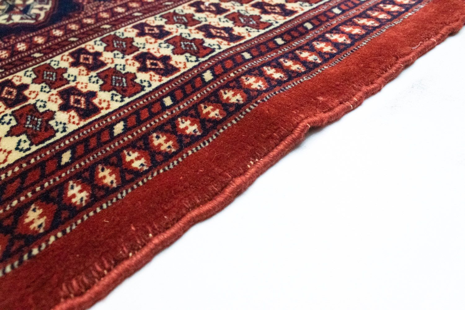 Tappeto Turkaman - 186 x 139 cm - rosso