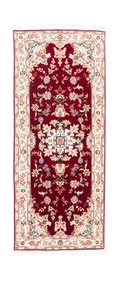 Tappeto corsia Tappeto Persero - Tabriz - Reale - 200 x 83 cm - rosso