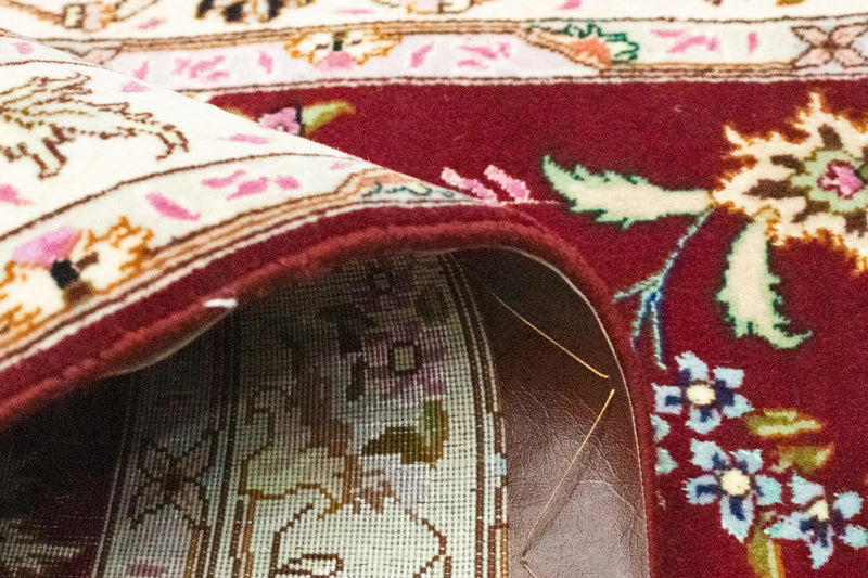 Tappeto corsia Tappeto Persero - Tabriz - Reale - 200 x 83 cm - rosso