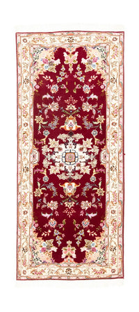 Tappeto corsia Tappeto Persero - Tabriz - Reale - 202 x 81 cm - rosso