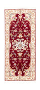 Tappeto corsia Tappeto Persero - Tabriz - Reale - 202 x 81 cm - rosso