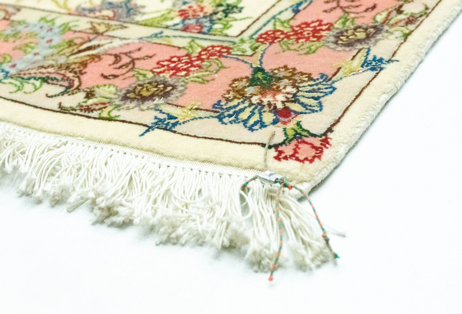 Tappeto corsia Tappeto Persero - Tabriz - Reale - 317 x 78 cm - beige
