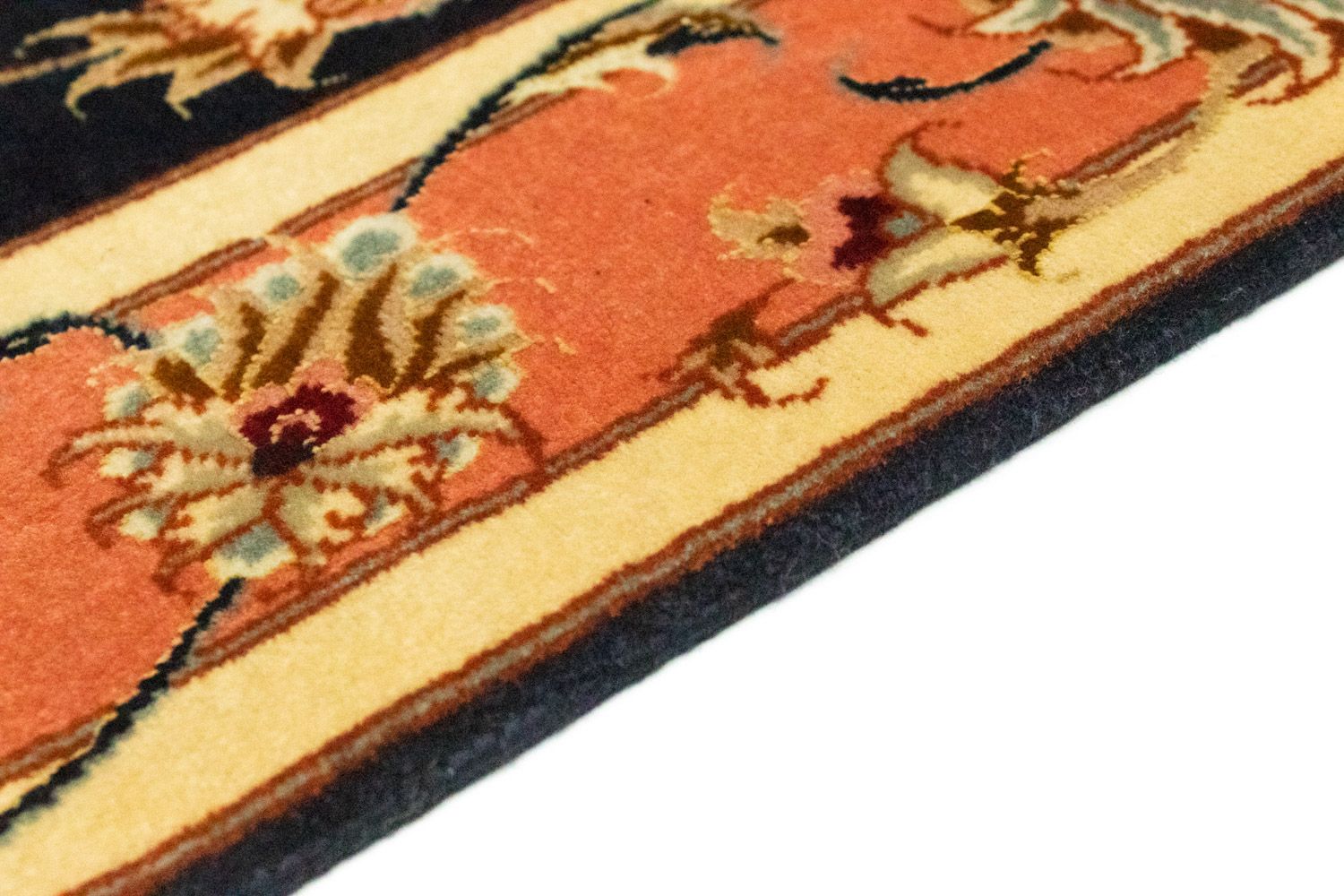 Tappeto corsia Tappeto Persero - Tabriz - Reale - 200 x 75 cm - salmone