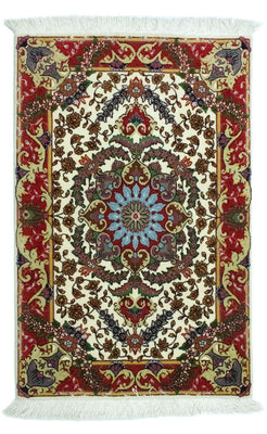 Tappeto Persero - Tabriz - 97 x 63 cm - beige
