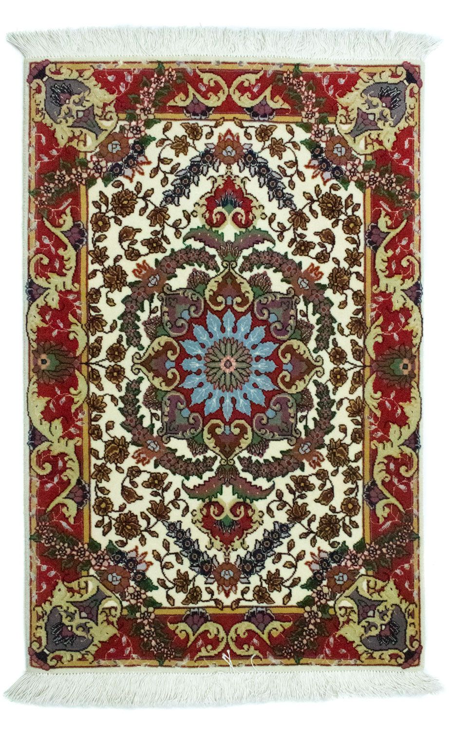 Tappeto Persero - Tabriz - 97 x 63 cm - beige