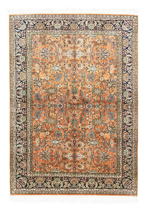 Tappeto di seta - Seta del Kashmir - 181 x 130 cm - ruggine