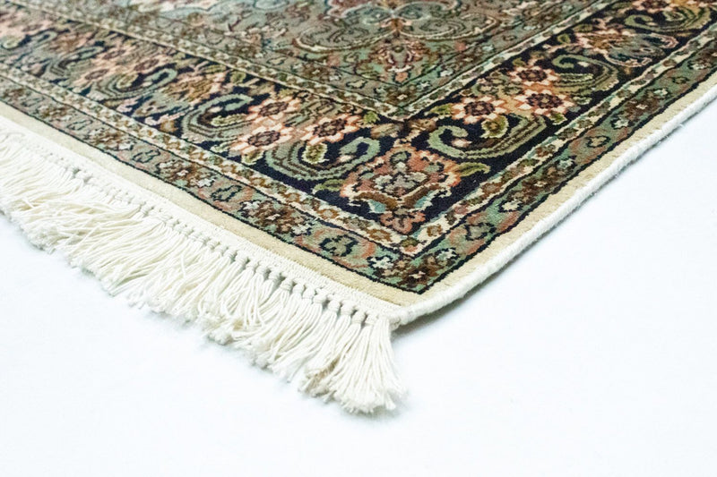 Tappeto di seta - Seta del Kashmir - 150 x 95 cm - beige