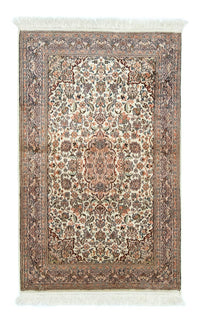 Tappeto di seta - Seta del Kashmir - 124 x 78 cm - beige