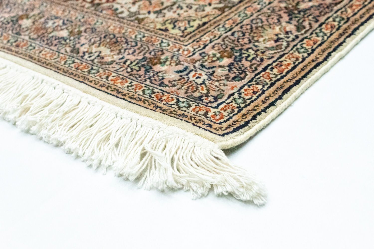 Tappeto di seta - Seta del Kashmir - 124 x 78 cm - beige